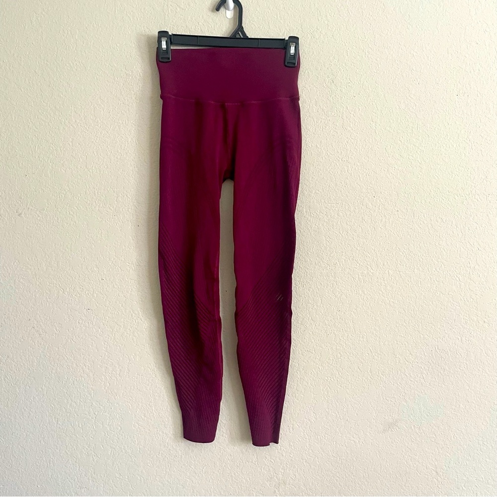 Fabletics Burgundy Leggings